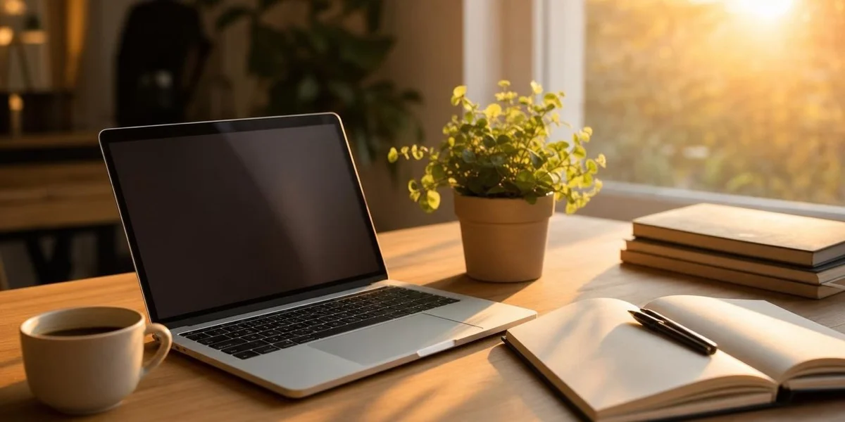 Creator using Venzato on a laptop